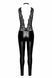 Комбінезон Noir Handmade F298 Libido, XL, під латекс, мереживний верх, чокер, знімне намисто, доступ SX0228 фото 5