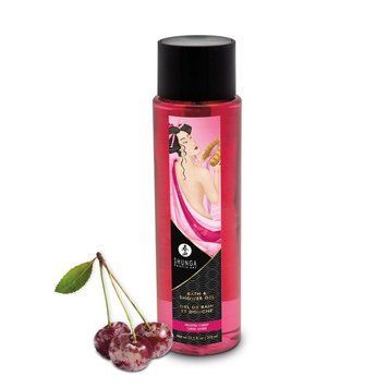 Гель для душу Shunga Shower Gel &ndash; Frosted Cherry (370 мл) з рослинними оліями та вітаміном Е SX1028 фото