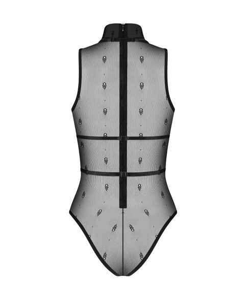 Боді Obsessive Anniverse Special teddy & harness S/M SX5039 фото