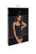 Сукня Noir Handmade F307 Mirage wetlook mini dress with jewelry rhinestone chain - L SX0281 фото 7