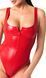 Боді Noir Handmade F352 Red powerwetlook body - L SX1975 фото 5
