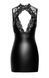 Сукня Noir Handmade F343 Powerwetlook and lace mini skirt - M SX2072 фото 5