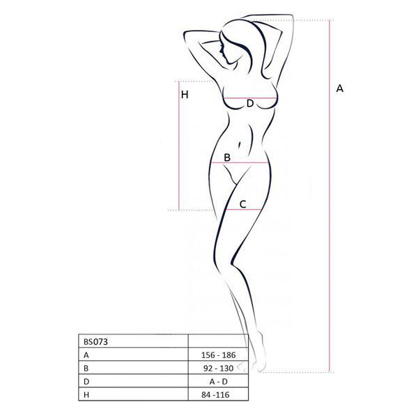 Відверта сукня-сітка Passion BS073 white SO4146 фото