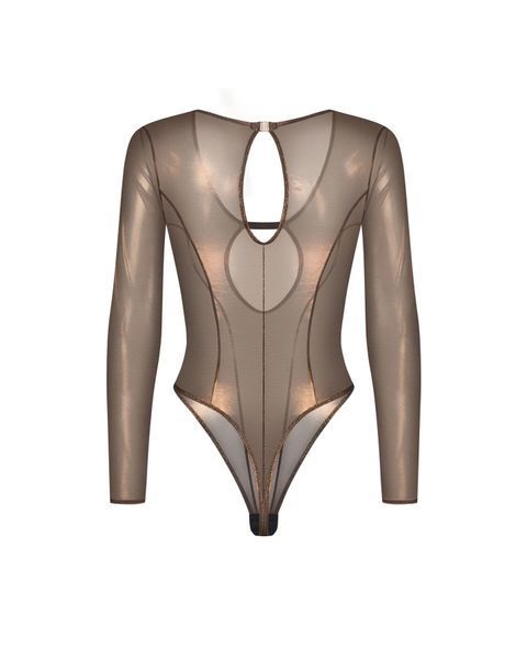 Боді Obsessive Soranna long-sleeved teddy 2XL/3XL SX3621 фото