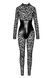 Комбінезон Noir Handmade F299 Enigma, 3XL, мереживо, довгий рукав, імітація корсета, доступ SX0236 фото 5