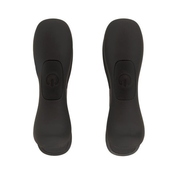 Затискачі для сосків з вібрацією Bedroom Fantasies Vibrating Nipple Clamps - Black SX5027 фото