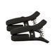 Затискачі для сосків з вібрацією Bedroom Fantasies Vibrating Nipple Clamps - Black SX5027 фото 3