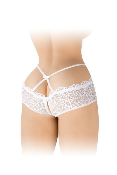Трусики з відкритим доступом Fashion Secret Celia White, лямки на талії SX2613 фото