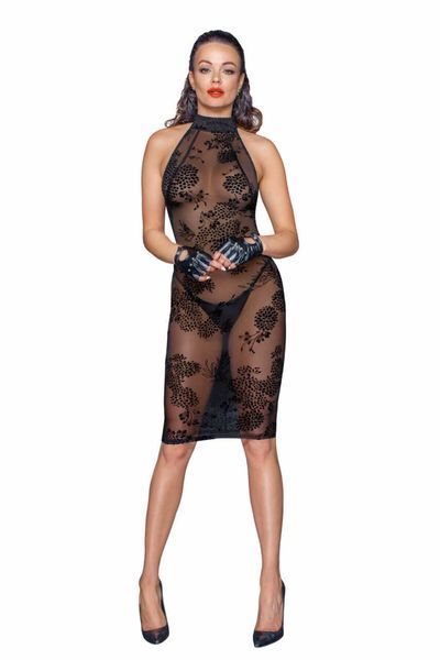 Сукня Noir Handmade F240 Midi tulle dress with velvet straps, S SX0139 фото