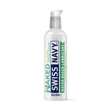 Лубрикант на водній основі Swiss Navy NATURAL All Natural, 237 мл, для чутливої ​​шкіри SX0585 фото