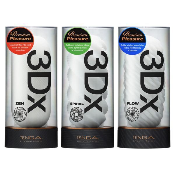 Мастурбатор Tenga 3Dx Zen, дуже ніжний SX5130 фото