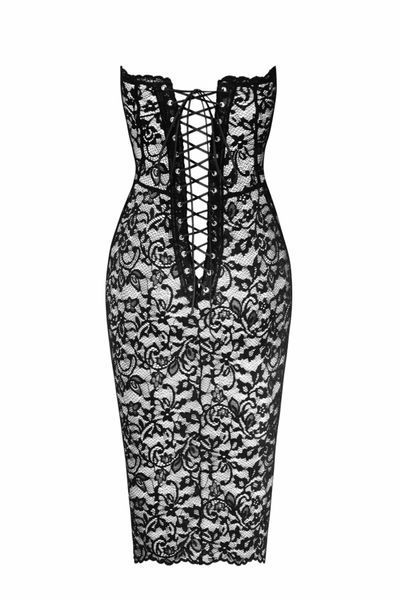 Сукня Noir Handmade F301 Catalyst lace up midi dress - XXL SX0247 фото