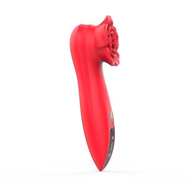 Розкішний вібратор для клітора Loviss Tona Rose Vibrator, у вигляді троянди, 9 режимів SX3993 фото