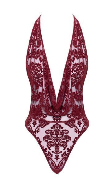 Боді Noir Handmade F386 Kink Royal cascade bodysuit XS SX4167 фото