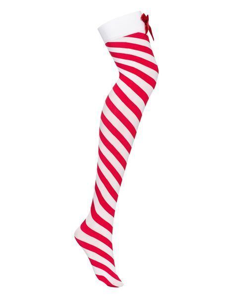 Панчохи Obsessive Kissmas stockings S/M SX3104 фото