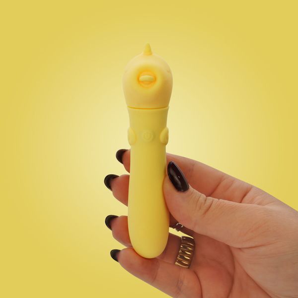 Вібратор-єдиноріжка Unihorn USB Bullet - Bean Blossom, віброкуля, USB-зарядка SX2857 фото