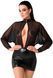 Сукня Noir Handmade F348 Powerwetlook and tulle dress - 6XL SX2097 фото 1