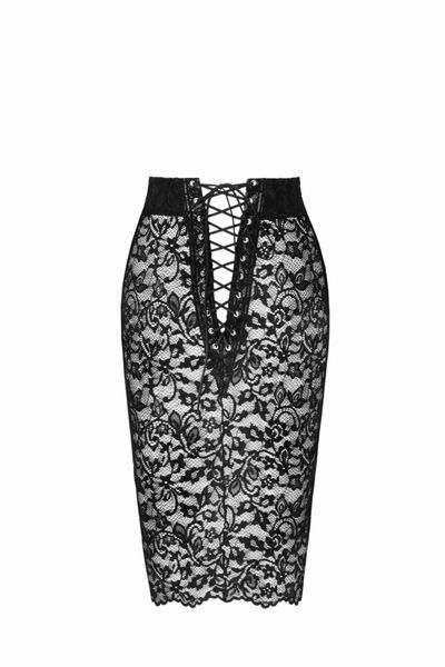 Спідниця Noir Handmade F302 Ambivalence lace up midi skirt - 3XL SX0254 фото