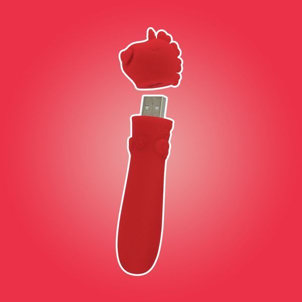 Вібратор-єдиноріжка Unihorn USB Bullet &ndash; Cupid's Beau, віброкуля, USB-зарядка, 10 режимів SX2861 фото