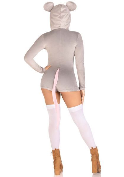Комбінезон-костюм миші Leg Avenue Comfy Mouse L, з капюшоном SO9223 фото