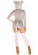 Комбінезон-костюм миші Leg Avenue Comfy Mouse L, з капюшоном SO9223 фото 4