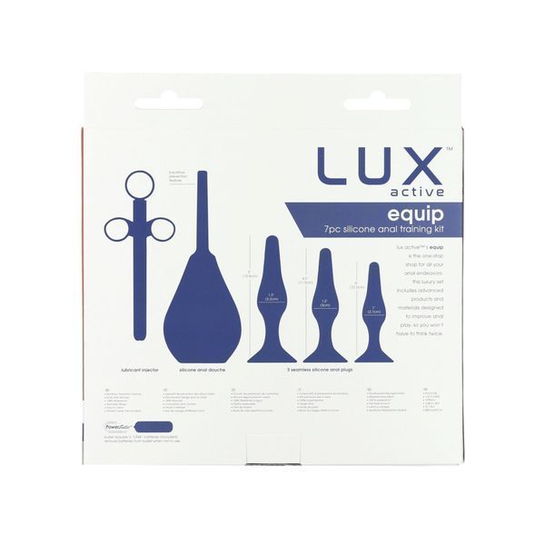 Набір анальних іграшок для новачків Lux Active &ndash; Equip &ndash; Silicone Anal Training Kit SO5570 фото