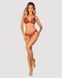 Комплект Obsessive Ms Merrilo 2-pcs set, M/L, м&rsquo;який бюстгальтер та трусики з доступом і з помпоном SX1160 фото 1