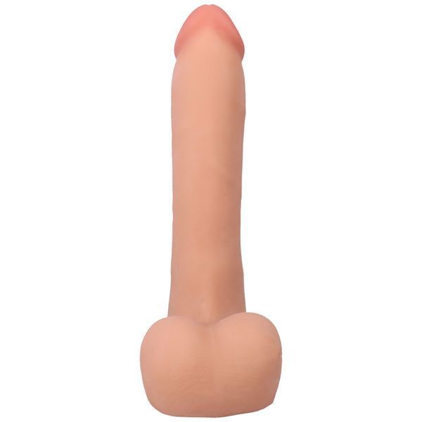 Фалоімітатор Doc Johnson The Realistic Cock ULTRASKYN - 9 Inch with Balls Vanilla SX4449 фото