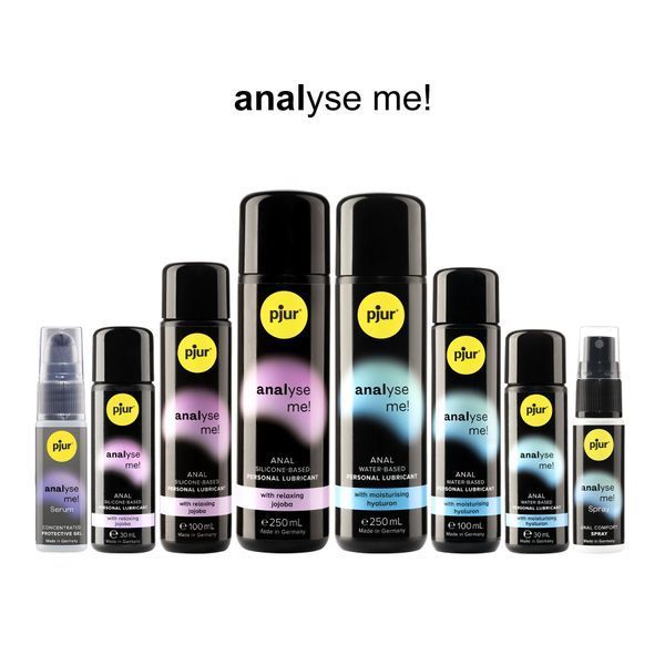 Анальний лубрикант pjur analyse me! Moisturising 250 мл, на водній основі, з гіалуроном PJ11750 фото