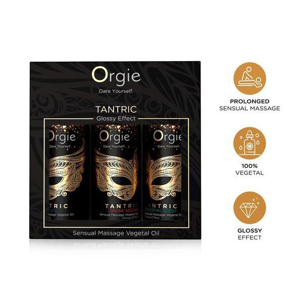 Набір олій для тантричного масажу Orgie &ndash; Tantric Mini Size Collection (3х30 мл), зволоження SX1556 фото