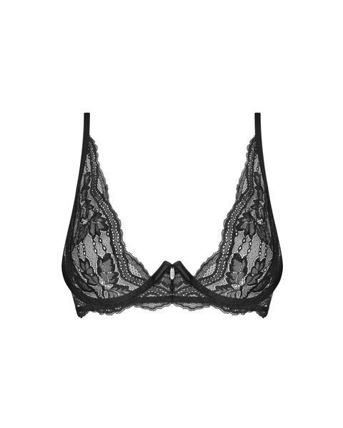 Бюстгальтер Obsessive Nutris bra, XL/2XL, мереживо, м&rsquo;які чашки, кісточки під грудьми SX1168 фото