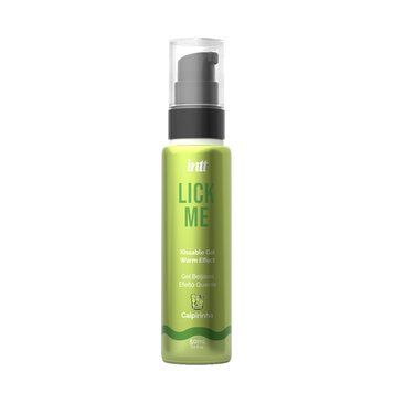 Гель для оральних пестощів із зігрівальним ефектом INTT Lick Me Kissable Gel Caipirinha 50 мл, без цукру SX1695 фото