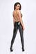 Комбінезон Noir Handmade F306 Mirage catsuit with jewelry rhinestone chain adorning the back - XL SX0276 фото 3