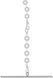 Комбінезон Noir Handmade F306 Mirage catsuit with jewelry rhinestone chain adorning the back - XL SX0276 фото 7